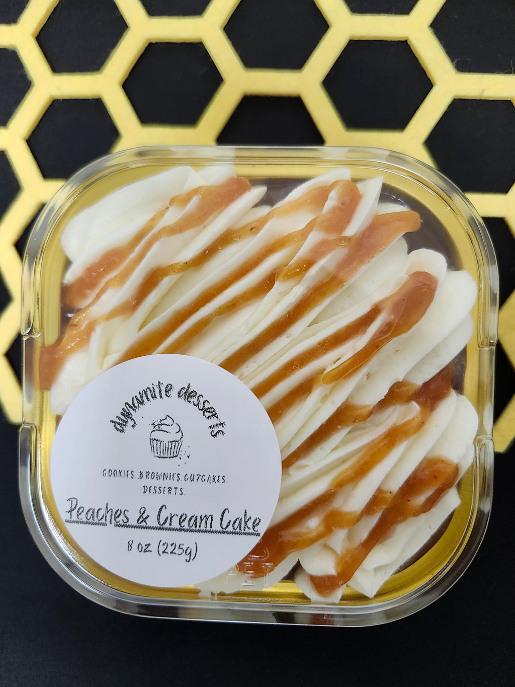 Peaches & Cream Cake