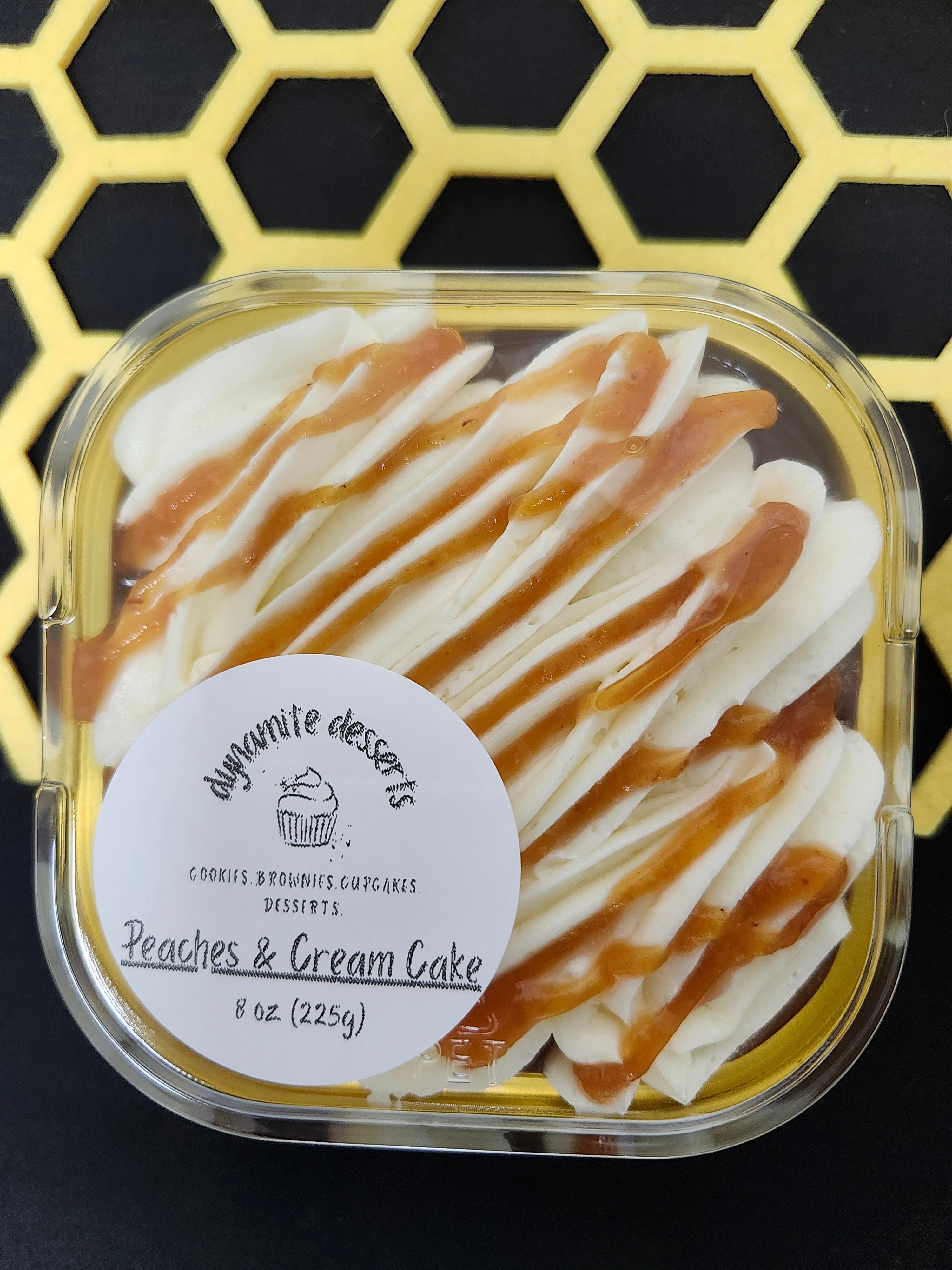 Peaches & Cream Cake